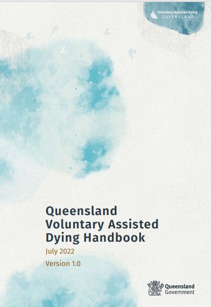 queensland voluntary assisted dying handbook
